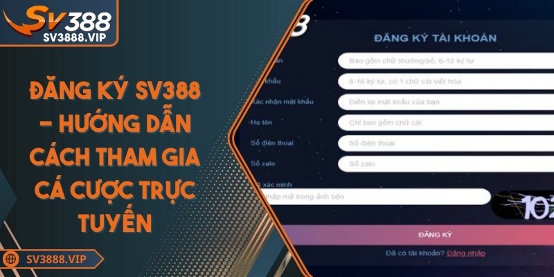Đăng ký SV388